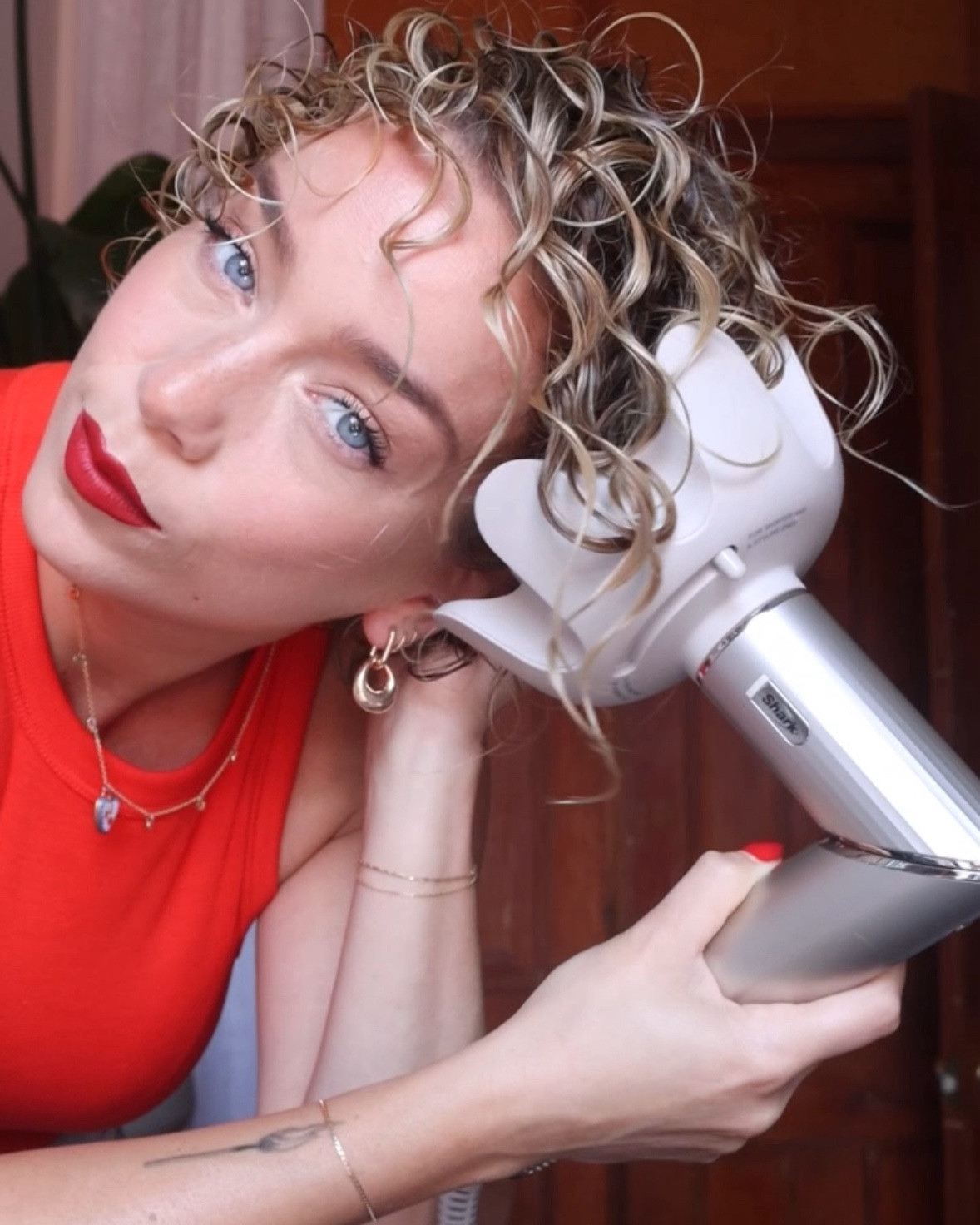 Diffuser Dreams. Shark Beauty FlexStyle brings out all the curls. I LOVE this hair dryer! Plus, it packs ever so easily for travel ✈️ 🧳 

#LTKBeauty #LTKTravel