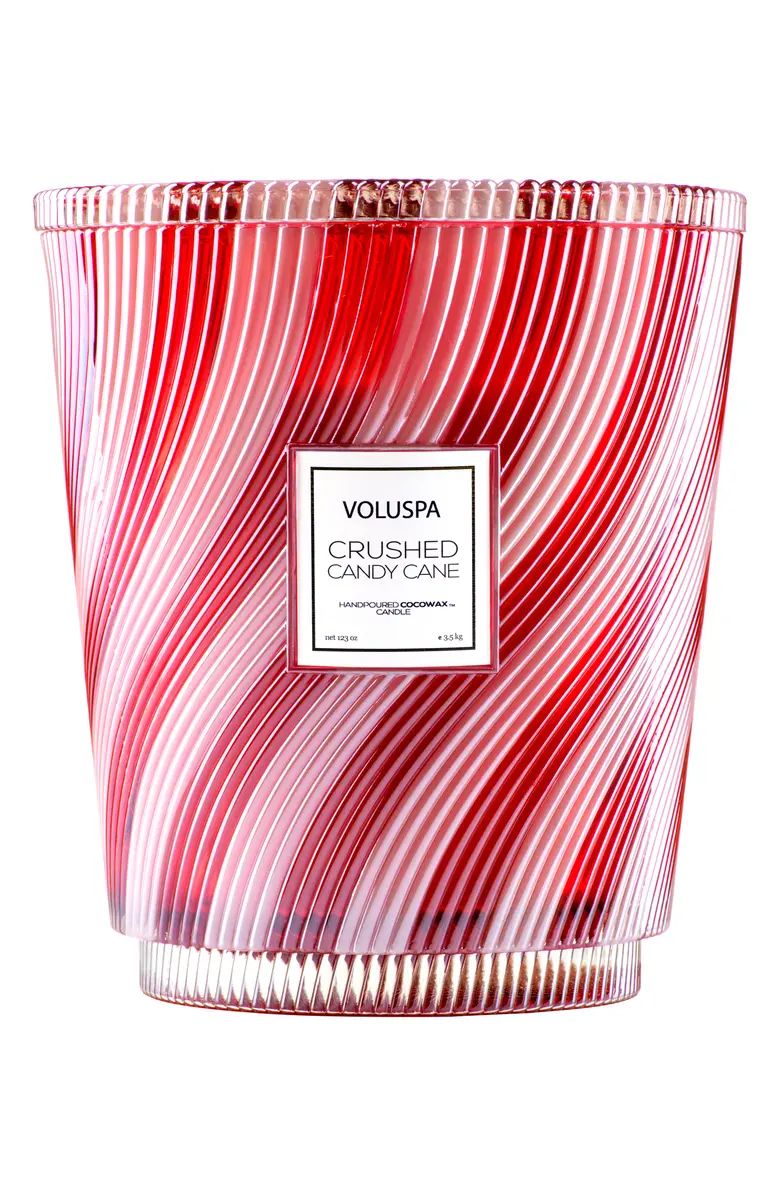 Crushed Candy Cane 5-Wick Hearth Candle | Nordstrom