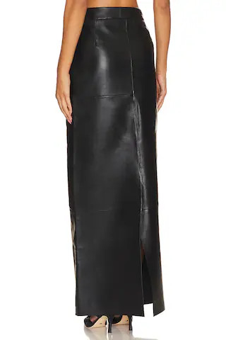 LAMARQUE Mariette Maxi Skirt in Black from Revolve.com | Revolve Clothing (Global)