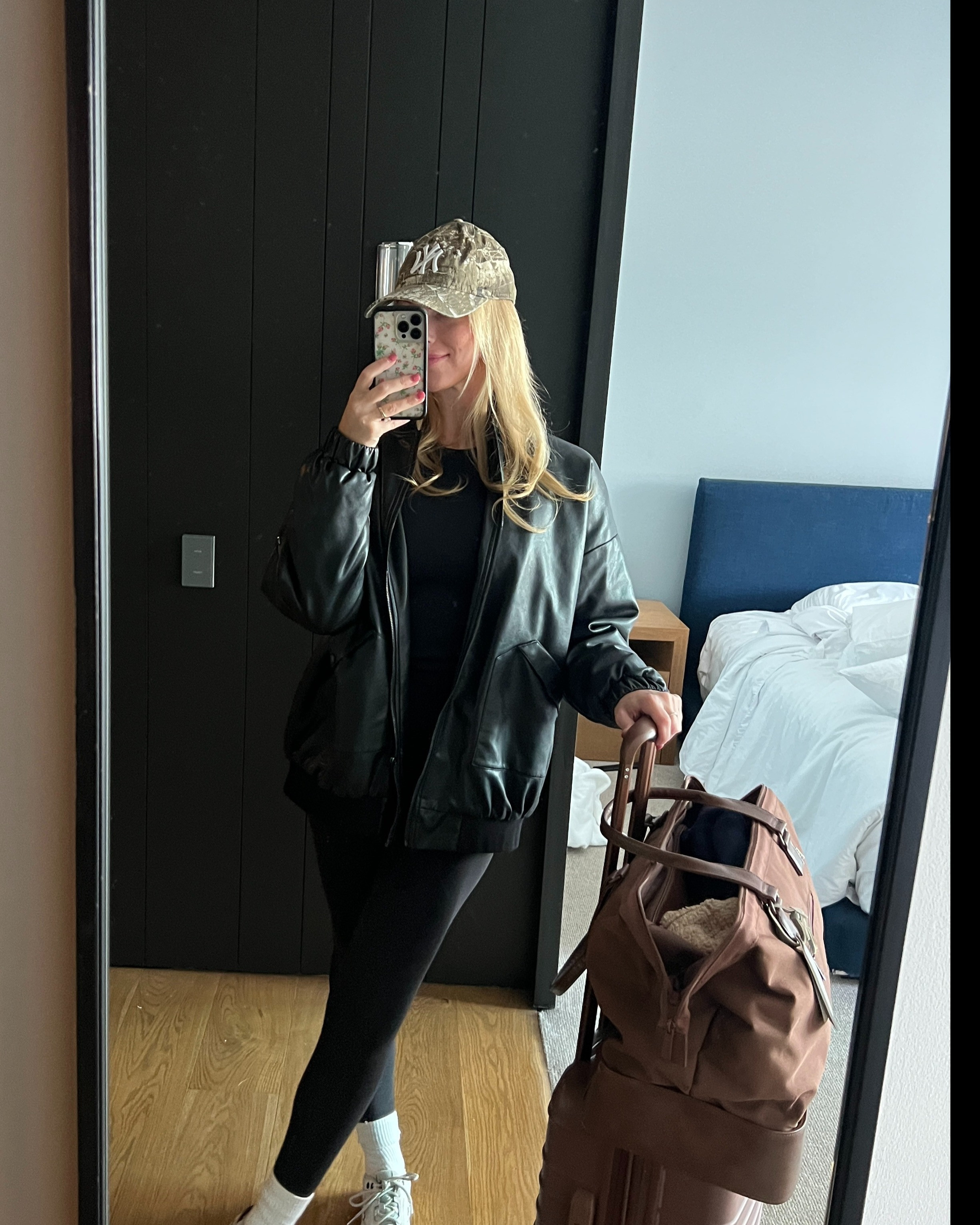 Travel day to NYC / Love being comfy in the airport and styling with an oversized jacket. Linked my current fave from Beginning Boutique!

travel day outfit, airport outfit, comfortable airport outfit, travel day essentials, travel outfit inspo, new york city style, chic travel outfit, effortless travel style, off duty model style, neutral travel outfit, elevated basics, comfy chic outfit, layered travel look

 

 #LTKSeasonal #LTKActive #LTKTravel