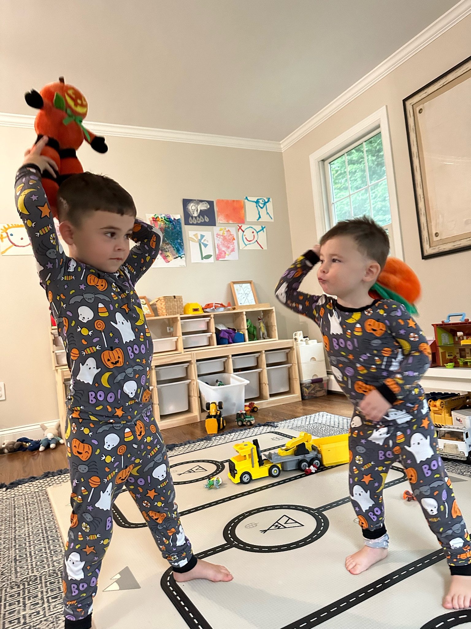 Boys Halloween pajamas 🎃 👻 

#LTKfamily #LTKHoliday #LTKHalloween