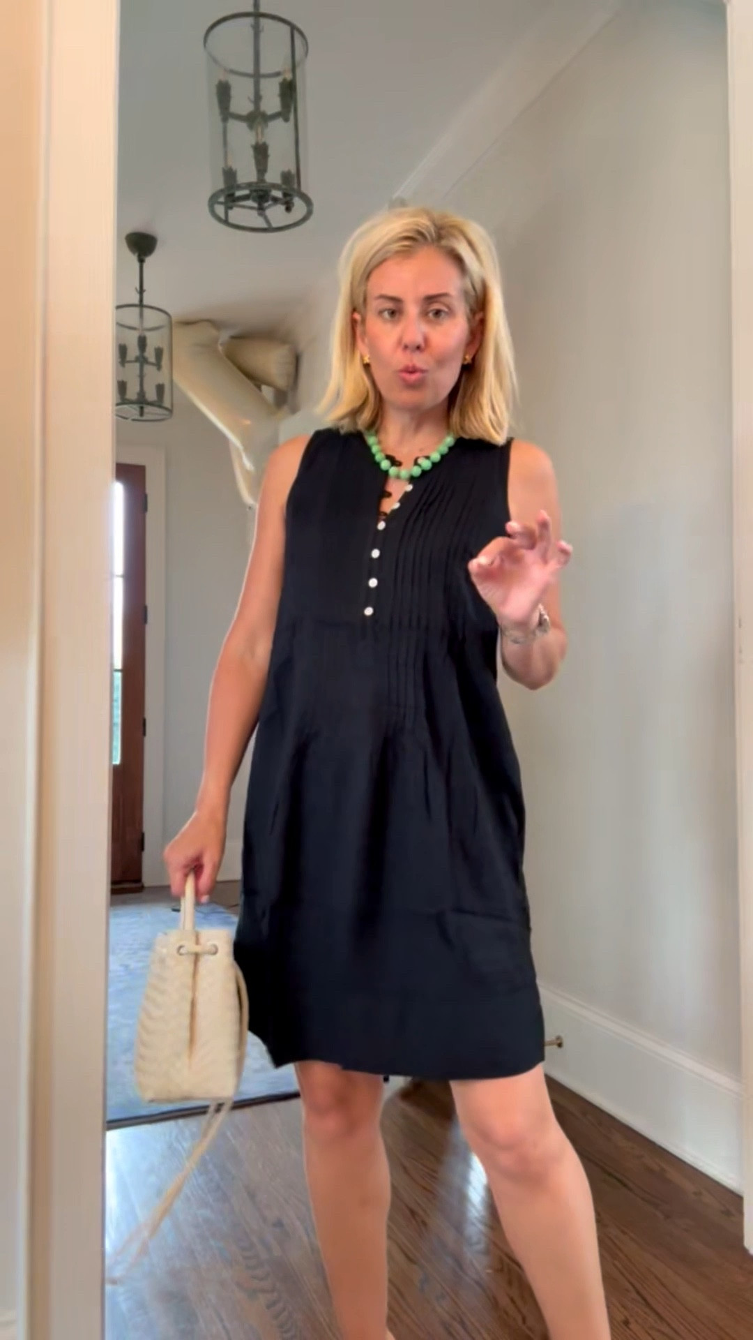 Yep, this is one of those dresses you are just going to wear over & over & the price is insane! Endless styling opportunities with this one. I’m in an XS and 8 heel. ￼


#LTKmomlife #LTKOver40 #LTKdayinmylife