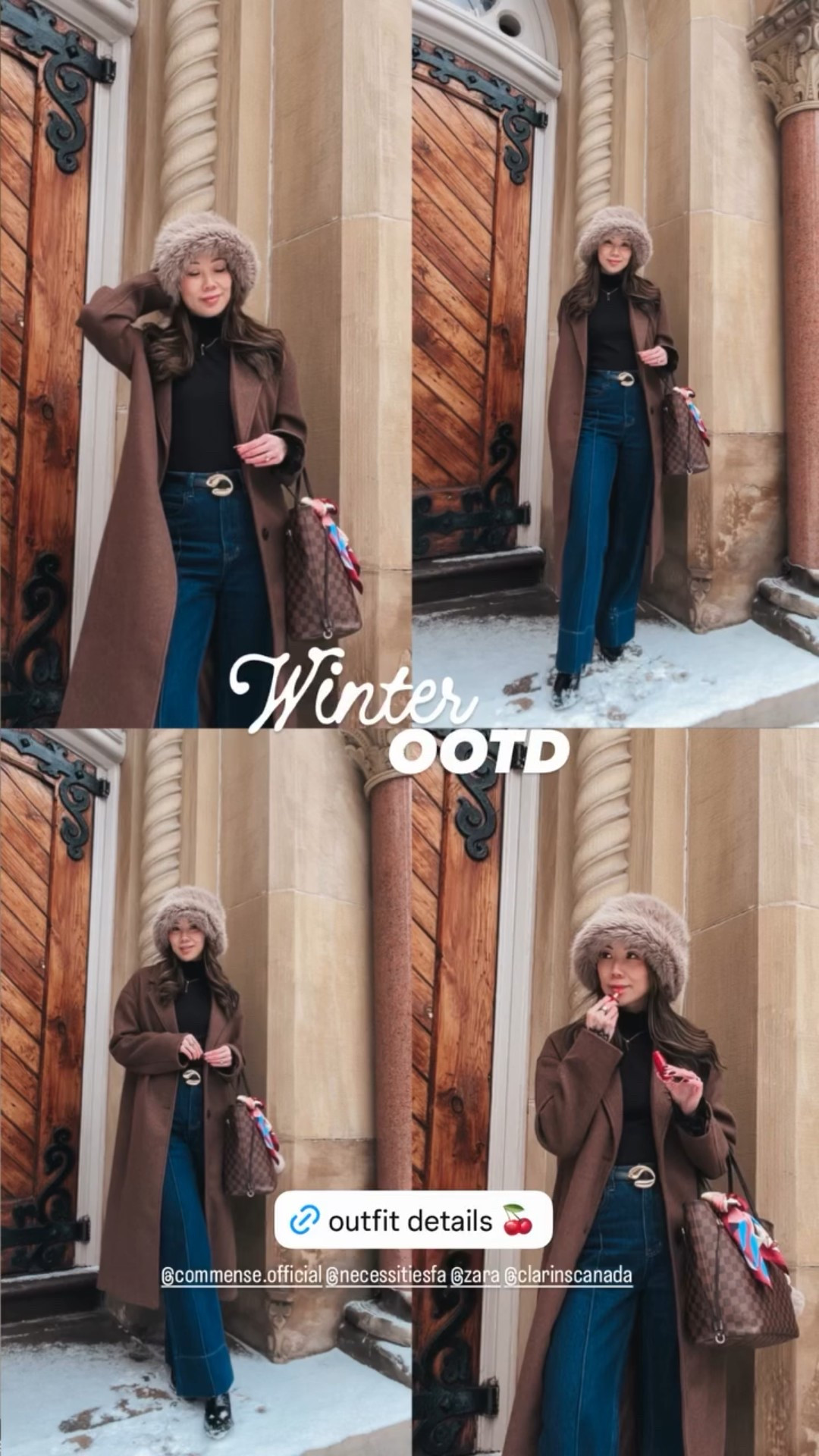 OOTD Winter @commense.official @necessitiesfa @zara @clarinscanada