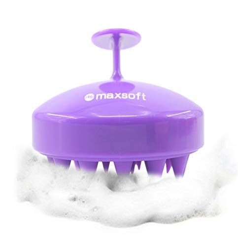 Hair Scalp Massager Shampoo Brush, MAXSOFT Scalp Care Brush (Purple) | Amazon (US)