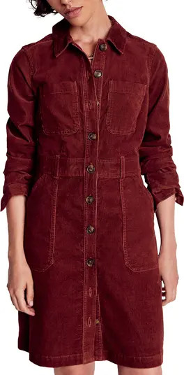 Long Sleeve Corduroy Shirtdress | Nordstrom
