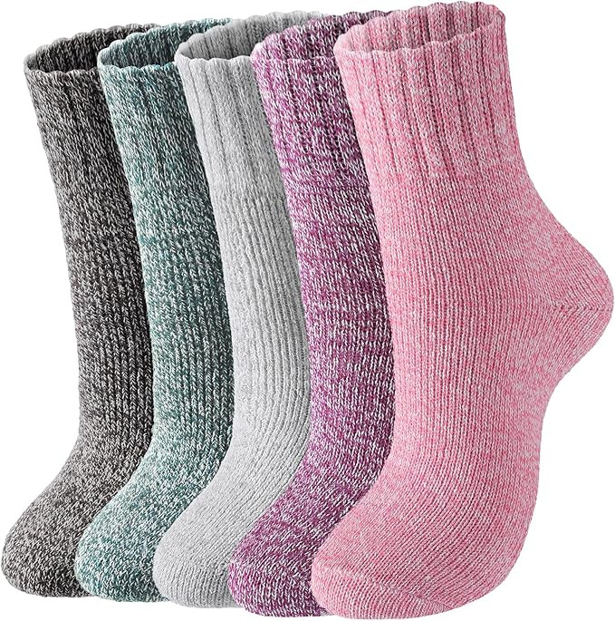 Trifabricy Wool Socks - Wool Socks For Women/Men, Winter Warm Socks, Super Soft Crew Socks Boot S... | Amazon (US)