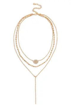 Musia Drusy Layered Y-Necklace | Nordstrom