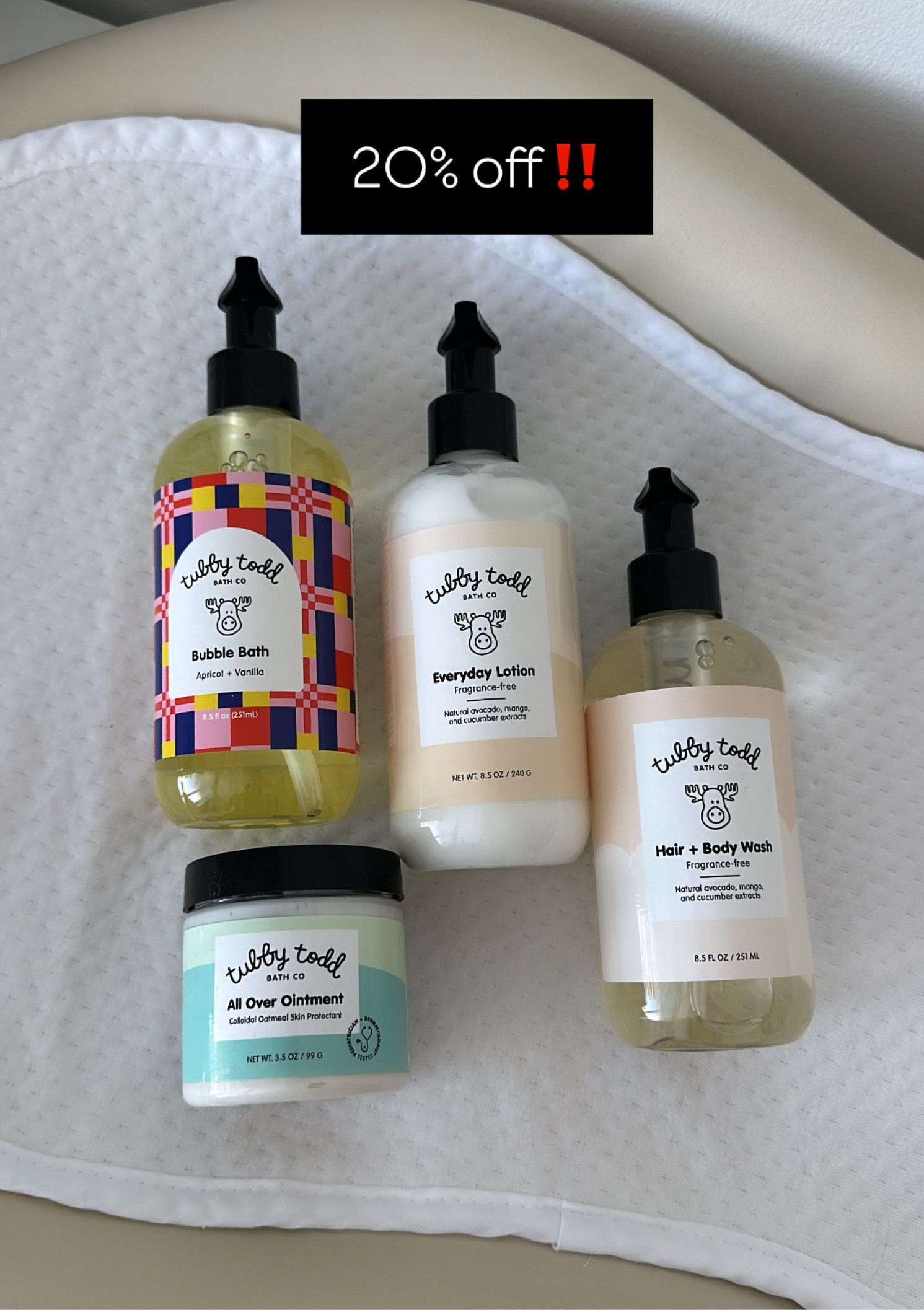 Louis bath time and skincare products 

#LTKCyberWeek #LTKSaleAlert #LTKBaby