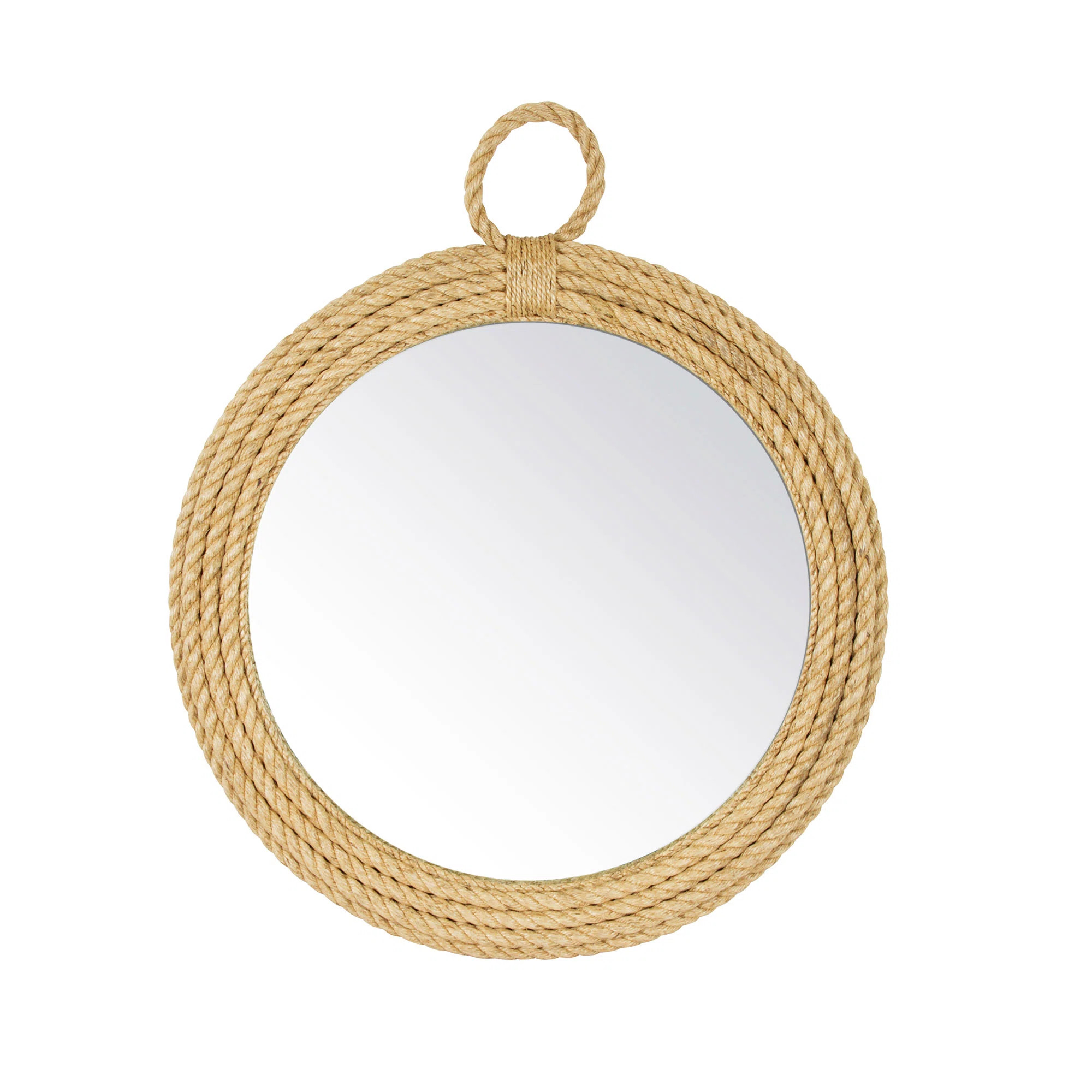 Chios Rope Flat Wall Mirror | Wayfair North America