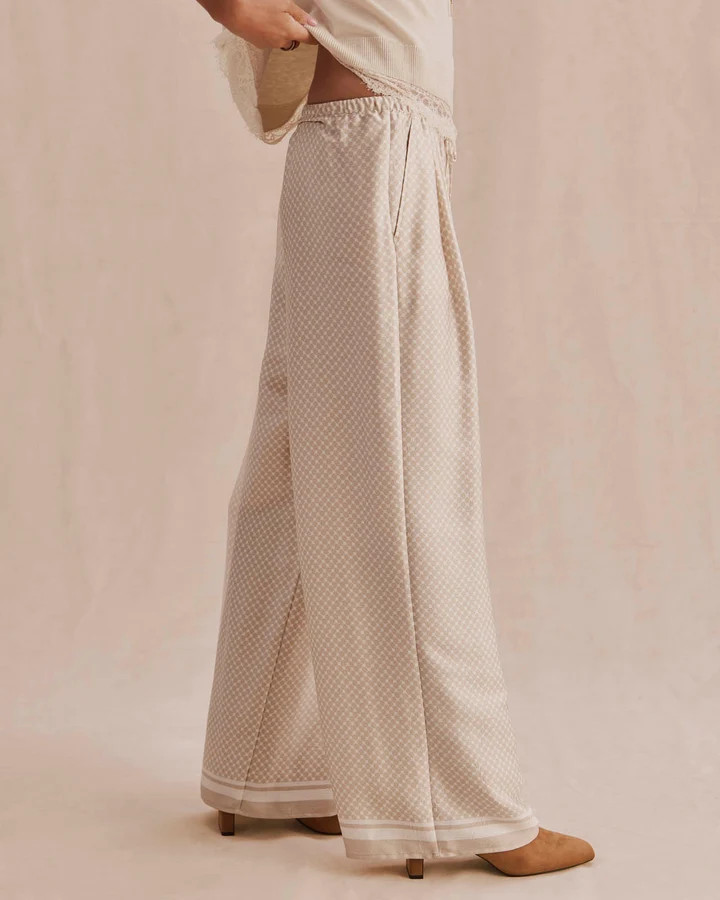 Valerie Pleated Print Pant | Splendid