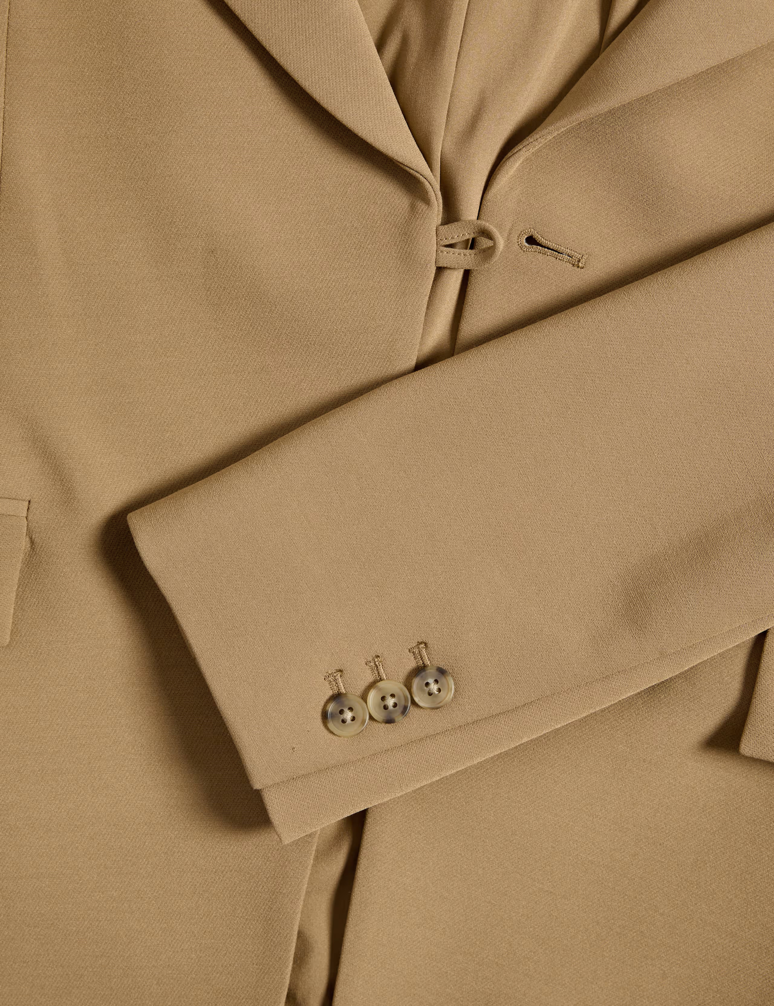 Twill Tailored Cinched Waist Blazer | M&S Collection | M&S | Marks & Spencer (UK)