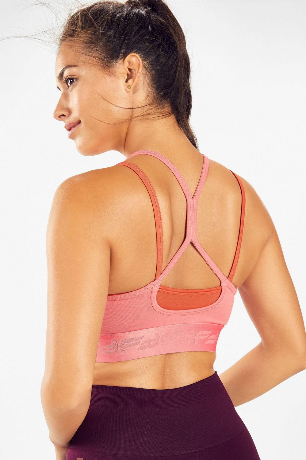 Poppy Seamless Sports Bra | Fabletics