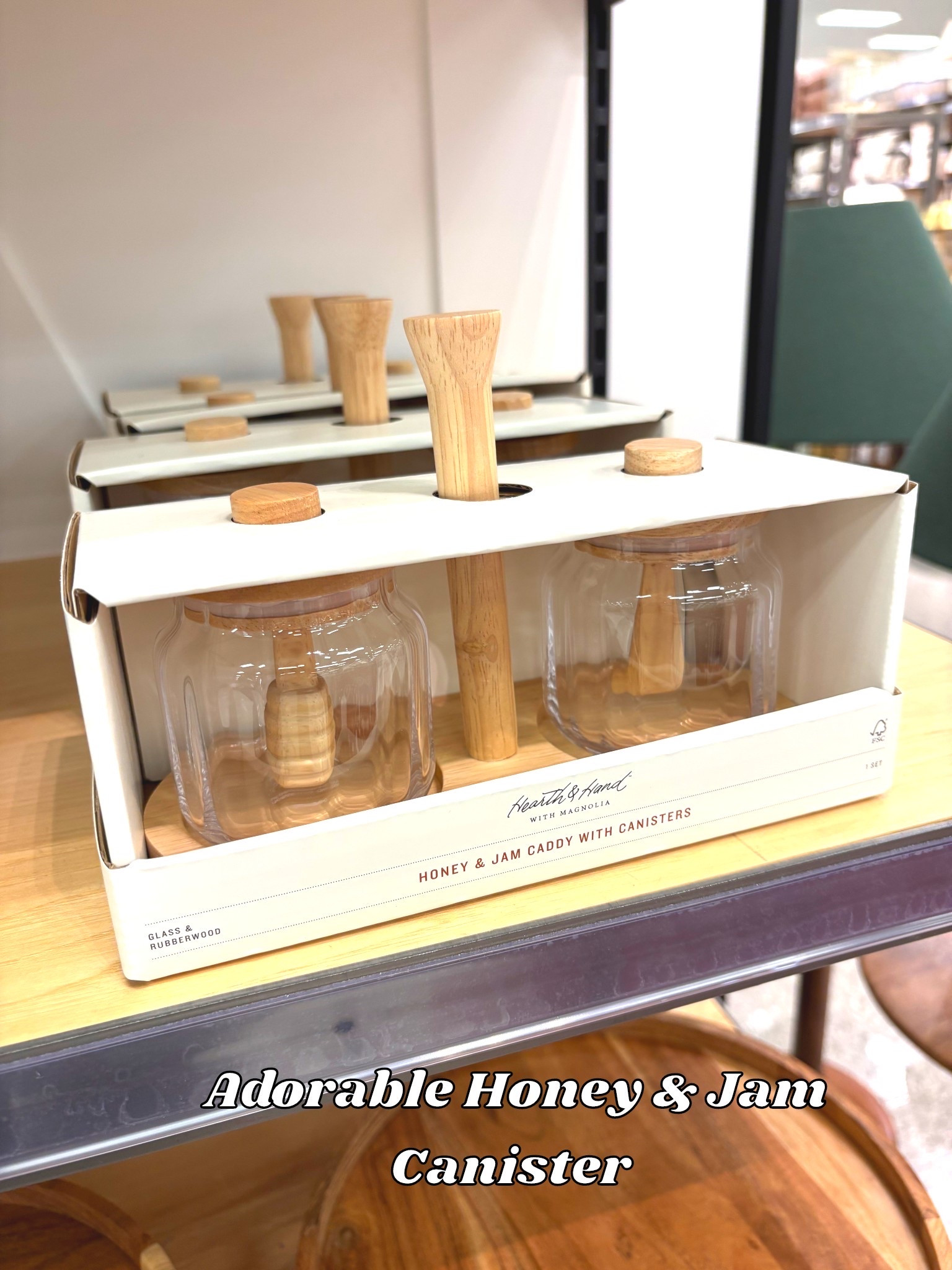 Glass Honey and Jam Serve Containers and Caddy - Hearth & Hand™ with Magnolia #target #hearthandhand #magnoliahome #targethome #honeyjar 

#LTKGiftGuide #LTKHome #LTKHoliday