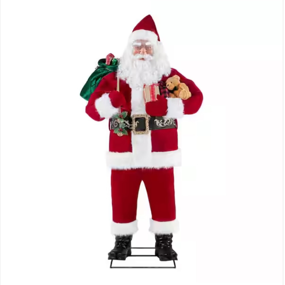 6 ft singing Santa! Black Friday Deals going on NOW at Home Depot 🎅🏼💰

#LTKHolidaySale #LTKHoliday #LTKSeasonal
