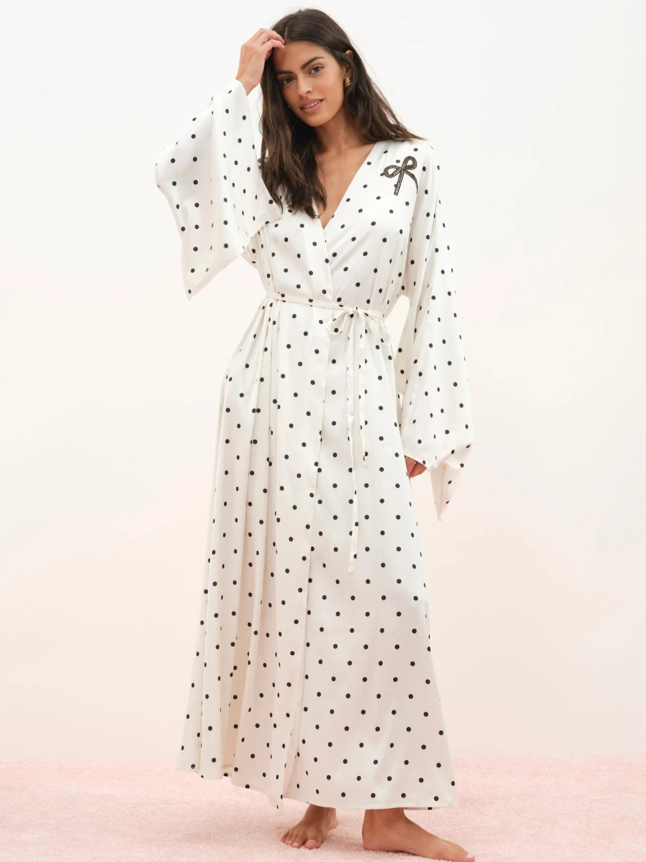 Lady Dot Robe | For Love & Lemons