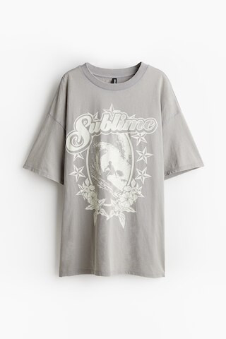 Oversized printed T-shirt | H&M (UK, MY, IN, SG, PH, TW, HK)