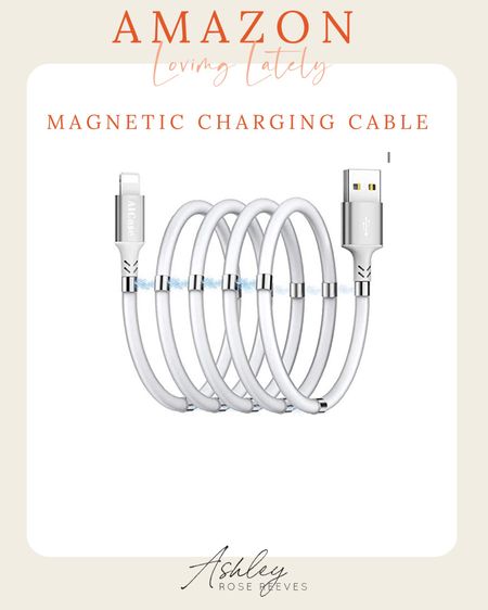 Amazon Loving Lately 
Magnetic charging cable 

#LTKhome #LTKfamily #LTKtravel
