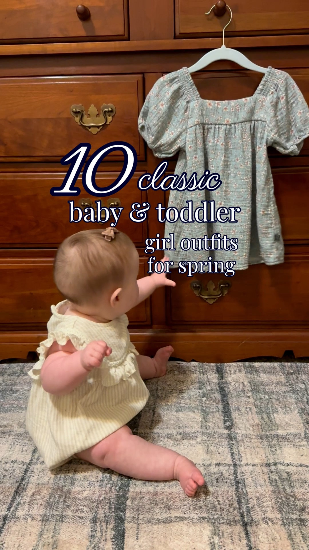 Under $20 Walmart baby girl outfits that I’m just in love with! Perfect for spring and summer and absolutely classic and girly and adorable. 

#LTKBaby #LTKKids #LTKmomlife