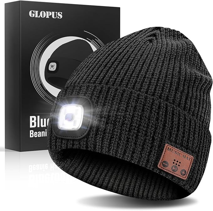 Stocking Stuffers for Adults Men, Bluetooth Beanie Hat with Light, Christmas Stocking Stuffers fo... | Amazon (US)