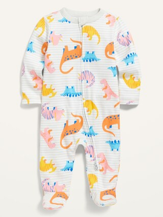 Unisex Printed Sleep & Play Footed One-Piece for Baby | Old Navy (US)