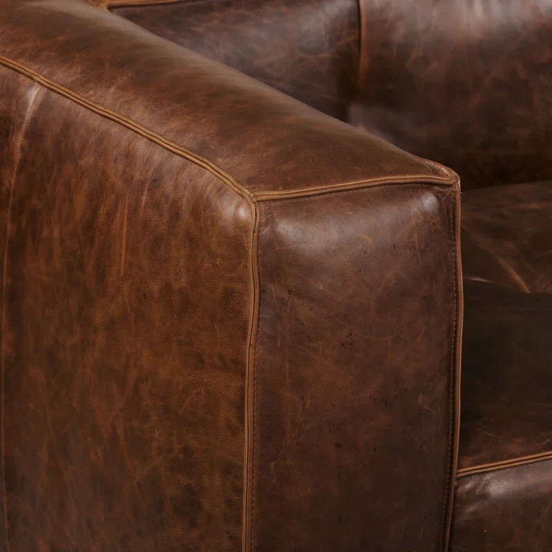 92'' Leather Sofa | Wayfair North America