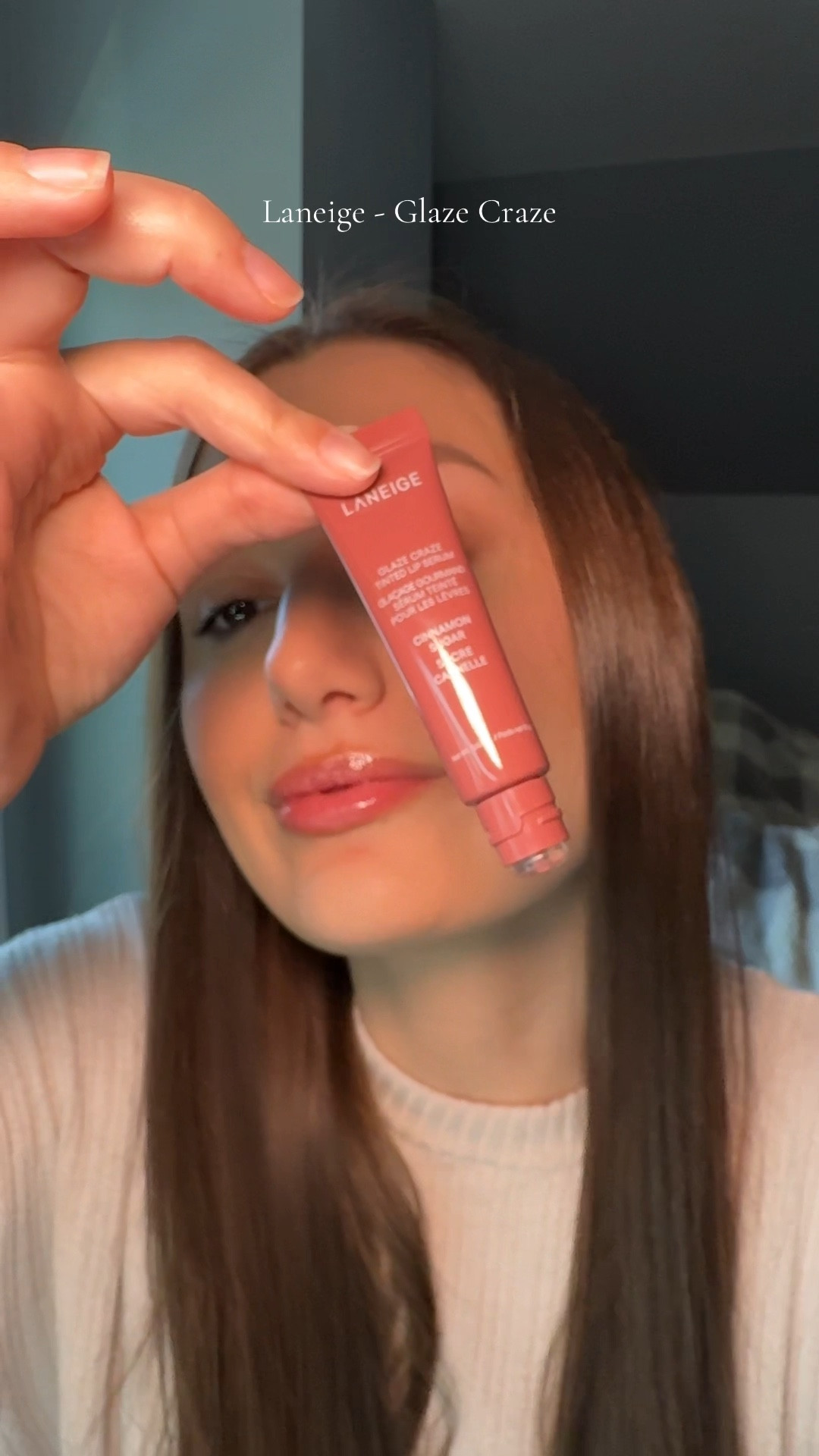 Laneige Glaze Craze - Cinnamon Sugar 
#laneige #glazecraze #liptint #butterbalm #makeup #makeupbagmusthaves #beautymusthaves 

#LTKItBag #LTKBeauty #LTKStyleTip