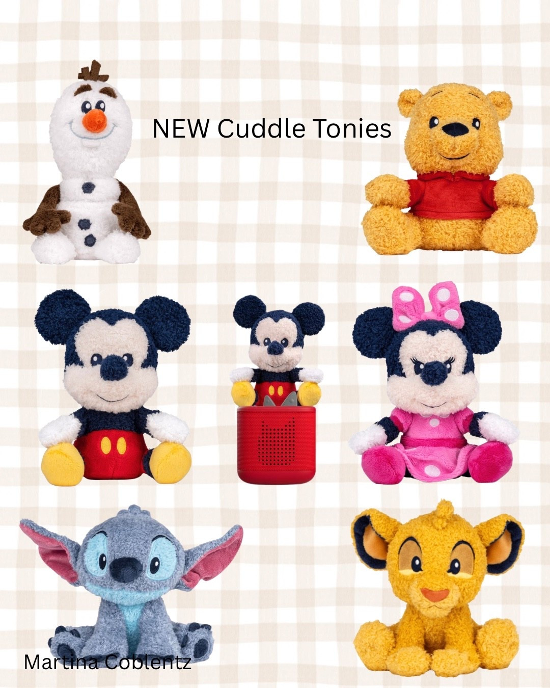 New cuddle tonies. So cute and plush while telling stories 


•tonic •tonies •cuddle Tonie •travel toy •audio player •screen free toy •Christmas gift •birthday gift 

#LTKTravel #LTKmomlife #LTKKids