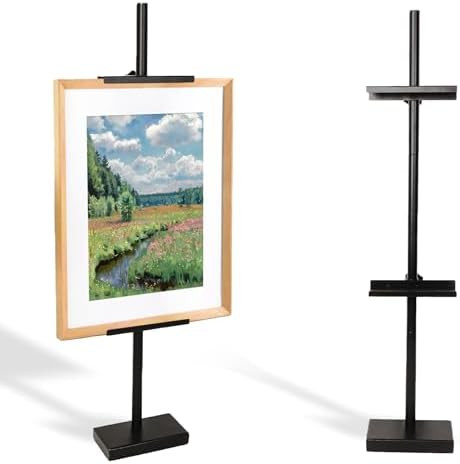 Adjustable Tabletop Easel Stand for Picture Frames & Canvas - All-Metal Display Easel with 28" He... | Amazon (US)