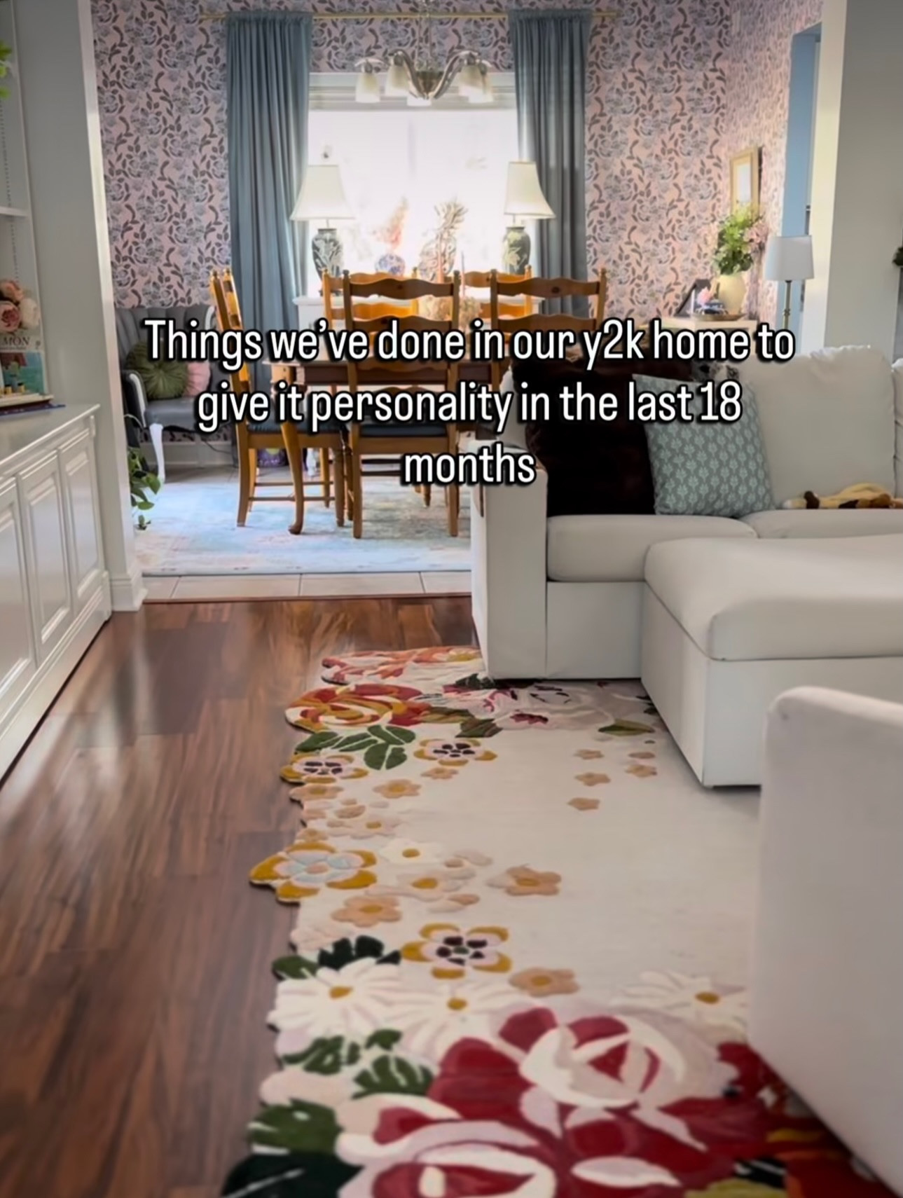 Proof that you don’t need a new house—just more colorful ideas ✨

Paint, wallpaper, vintage art, and small DIY upgrades that completely changed our Y2K builder-grade home over the last 18 months. From hardware swaps and outlet covers to cozy wallpapered walls, these simple home decor updates made the biggest difference.

Decorate for you. The rest will follow. ✨