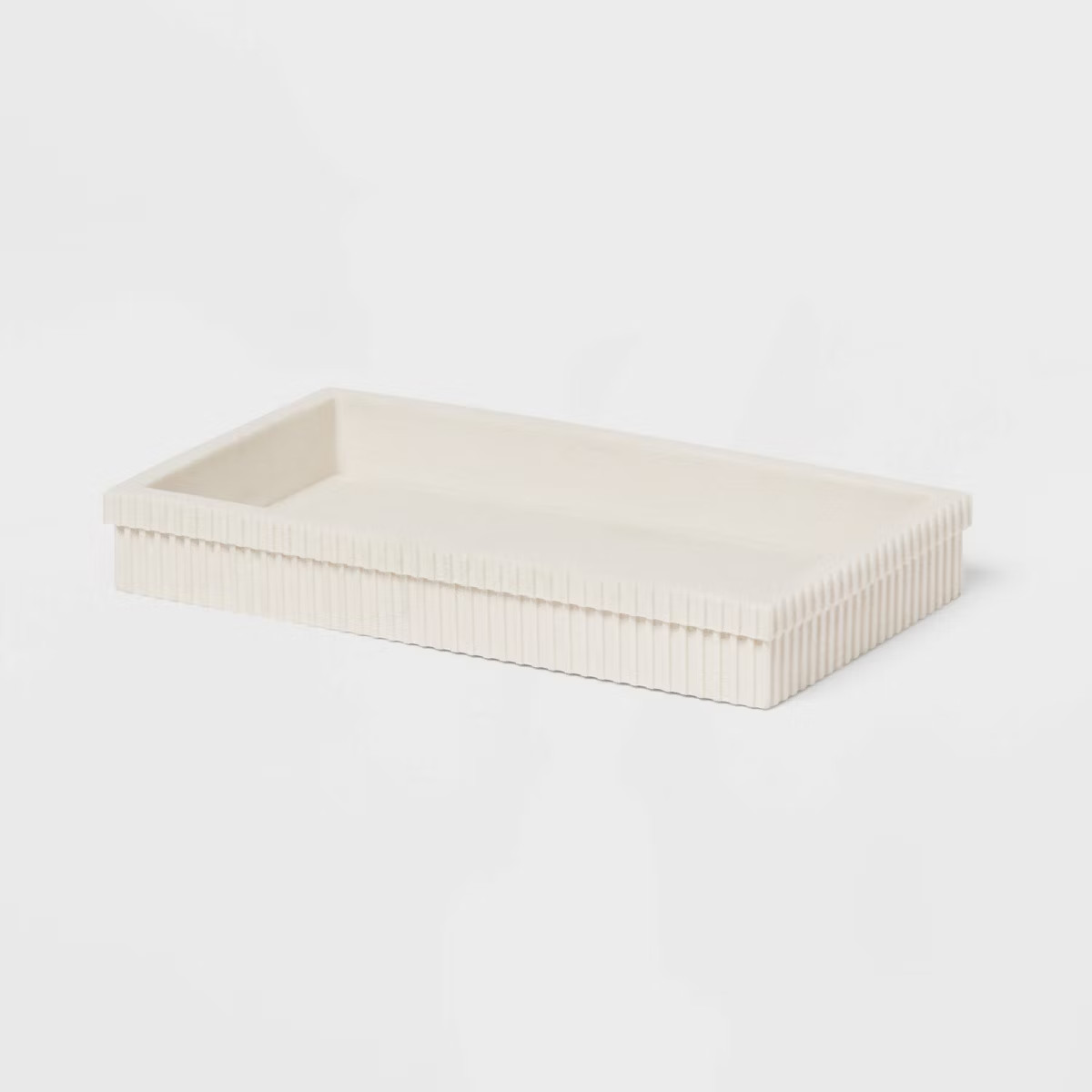 Ribbed Bath Tray White - Room Essentials™ | Target