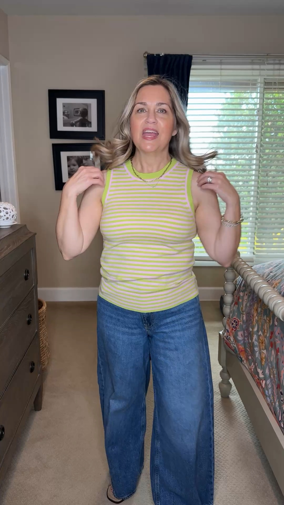 This is such a darling sleeveless sweater. It looks just as great with a pair of jeans as it does with a skirt.  

#LTKOver40 #LTKootd #LTKSeasonal