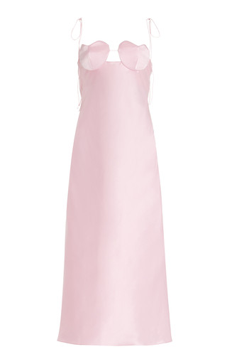 Amur Satin Midi Dress | Moda Operandi (Global)