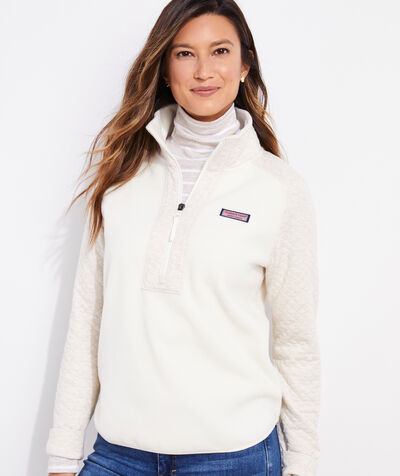 Quilted Sherpa Half-Zip | vineyard vines