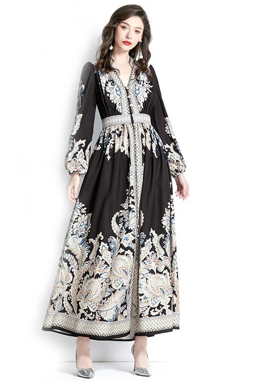 Long Maxi Dress M | Casual Chic Boutique