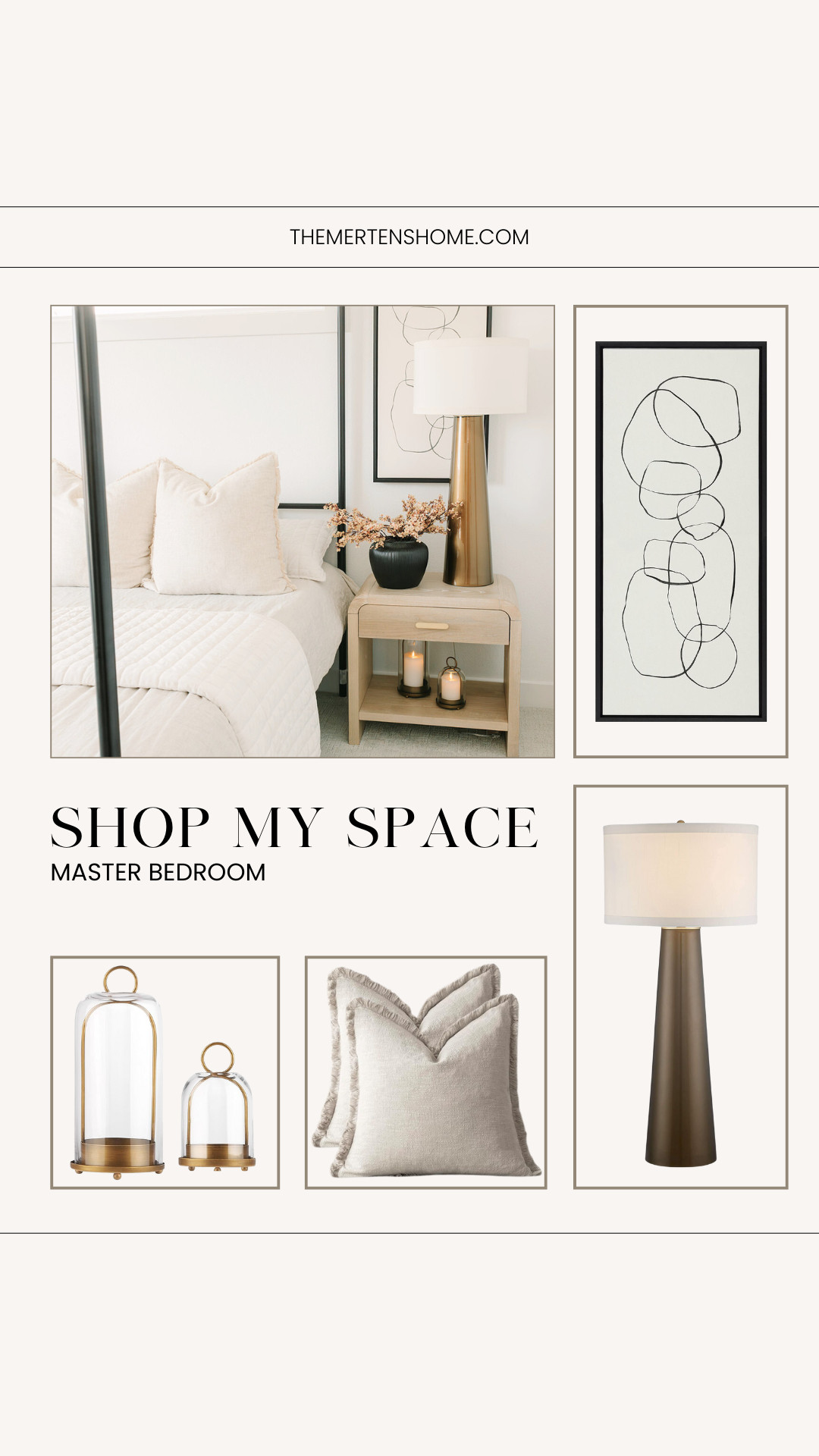 This cozy neutral bedroom is all about the little details. Candles, warm lighting, and neutral art come together to create the most peaceful vibe. 

 

#LTKHome