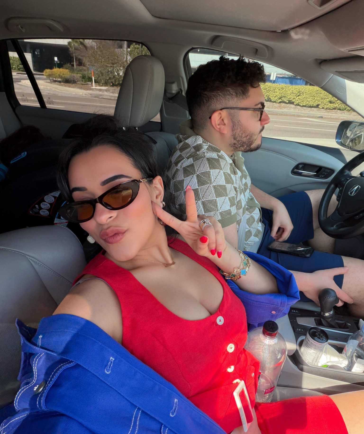 This red set is so summer & SO COMFY GORG!
& ON A MAJOR MAJOR SALE NOW !!!!!!

The tailored vest + structured shorts combo is so flattering!
I paired it with statement tortoiseshell cat-eye sunnies & bold resin earrings for that elevated feel ✨

If you love standout pieces that still feel classy & wearable… this one is IT.
Shop it on my LTK ❤️

red matching set, tailored vest outfit, structured shorts set, summer two piece outfit, vacation outfit idea, chic summer outfit, elevated casual outfit, resort wear, bold color outfit, designer inspired look

#LTKSeasonal #LTKmomlife #LTKootd