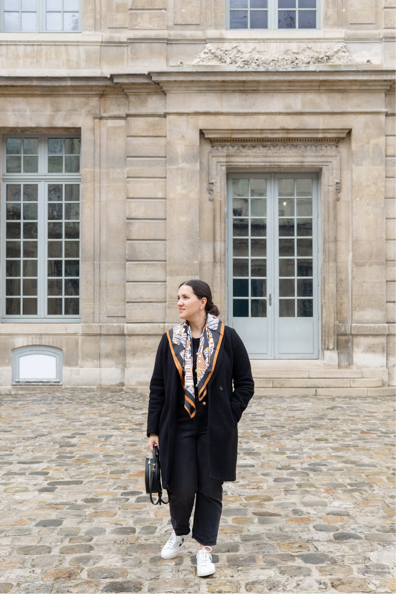 Just the beginning of an amazing winter babymoon in Paris. This city is always a good idea! ❄️🤍👶🏻

To learn all about adventures and my first of many Parisian outfit details, click the link in my profile. 🖤

Black Wool Coat, Hermes Scarf, Lady Jacket, Veja Sneakers, Winter Style, Parisian, Maternity, Mid-Size

#LTKtravel #LTKmidsize #LTKbump