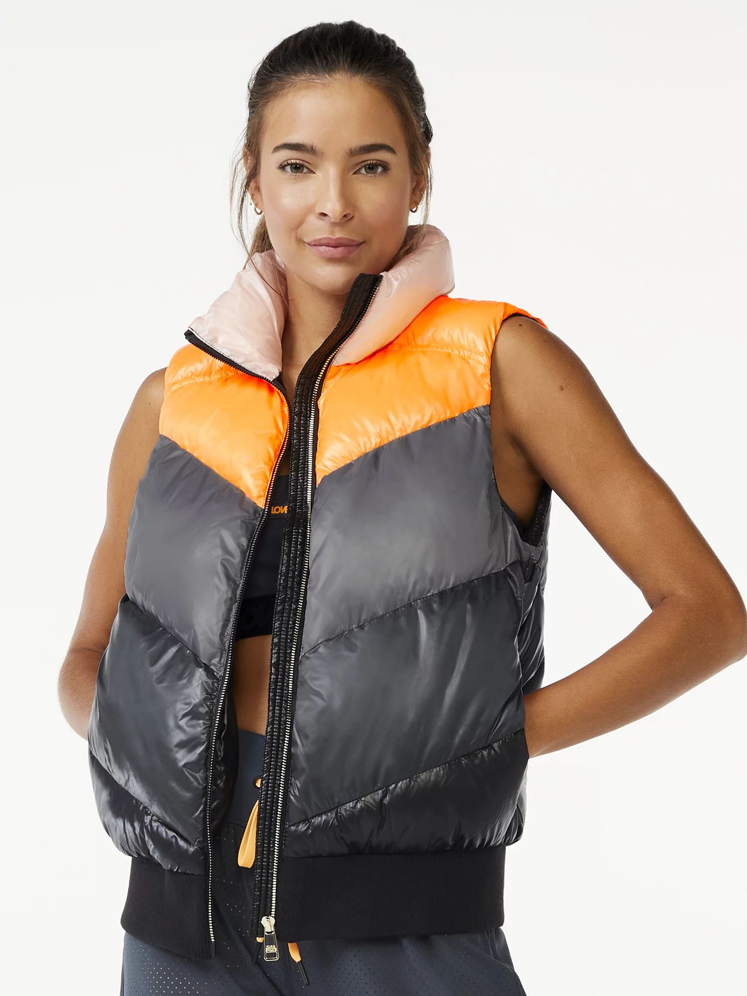 Love & Sports Women's Colorbocked Vest | Walmart (US)