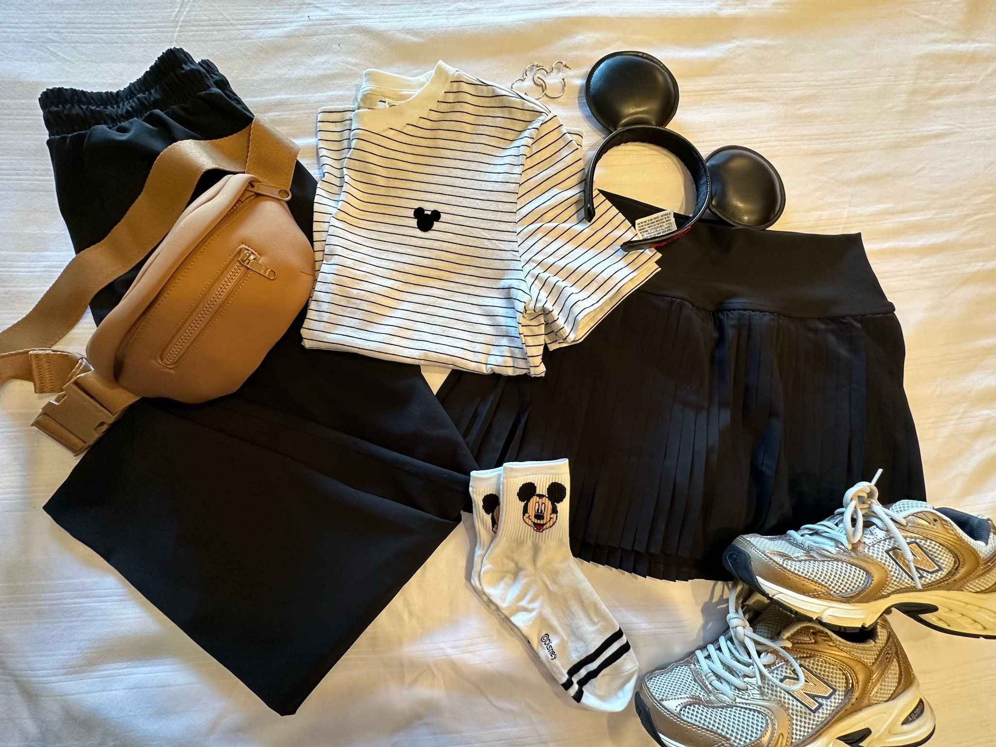 Disney Outfit of the Day! 

Linking athletic skirt for warmer days and joggers for cooler days



#LTKstyletip #LTKsalealert #LTKtravel