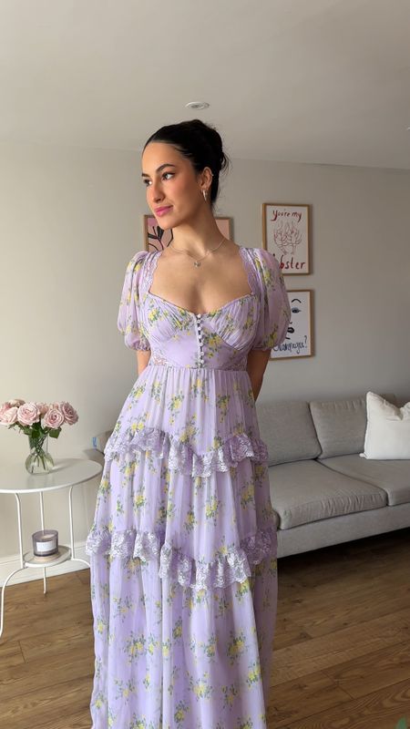 I think I may have just found the most perfect spring dress
I got the blue, green and pink versions of it last year and the second I saw this beautiful lilac  colour I just had to have it!
Imagine how perfect it would be at a spring/ summer wedding

#weddingguest #weddingguestdress #weddingguestoutfit #summerdress
#maxidress #backlessdress #frilldress #asosdress

#LTKSeasonal #LTKeurope #LTKwedding