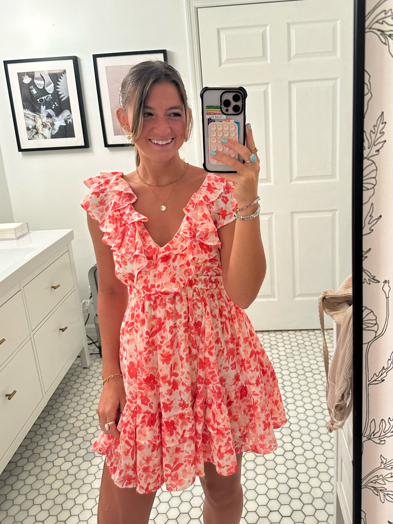 the most comfy and cute spring dress :) 
Size: small

#LTKfit #LTKFind #LTKsalealert