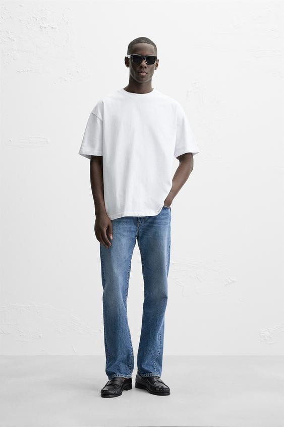 BASIC HEAVYWEIGHT T-SHIRT | Zara US