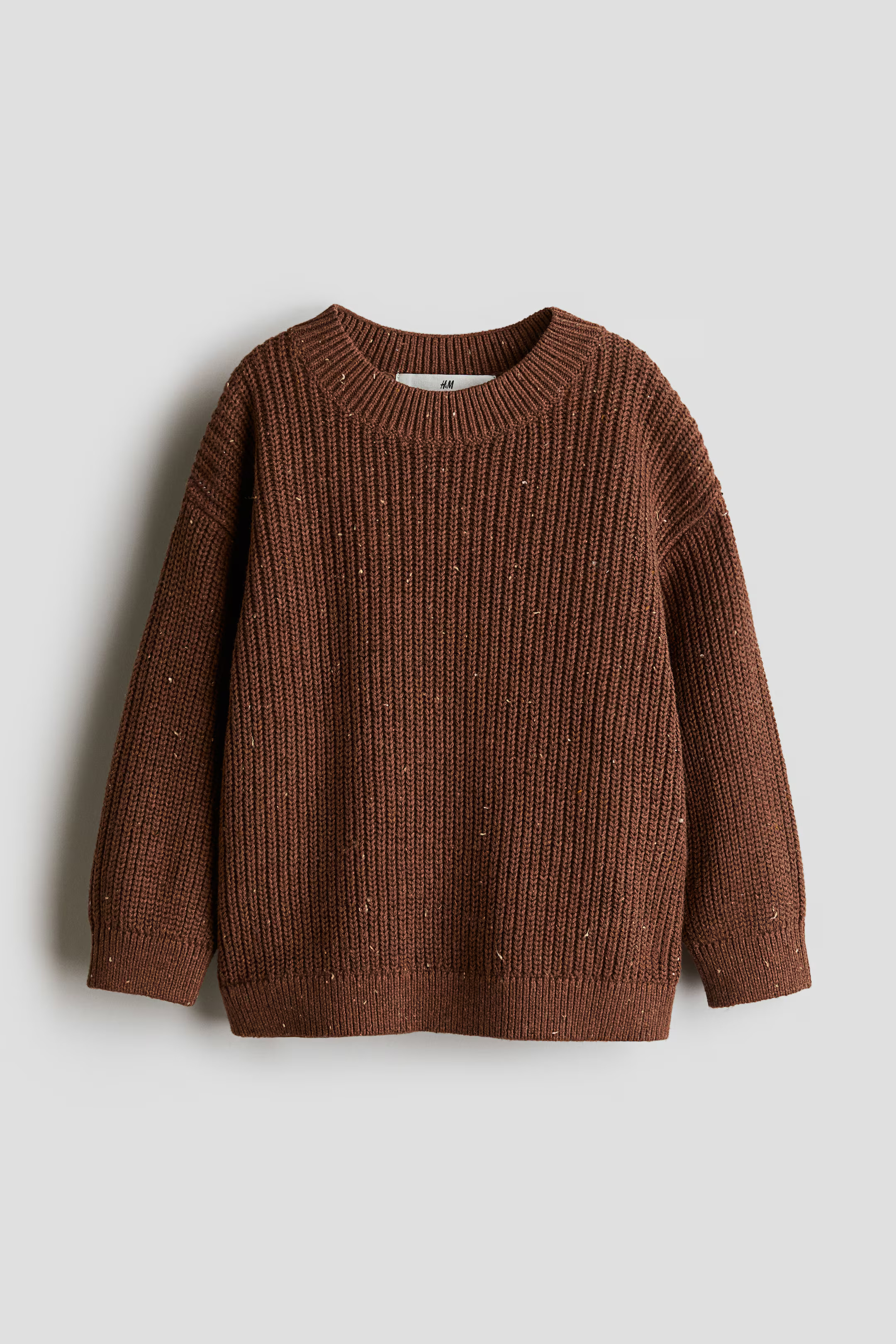 Rib-Knit Cotton Sweater | H&M (US + CA)