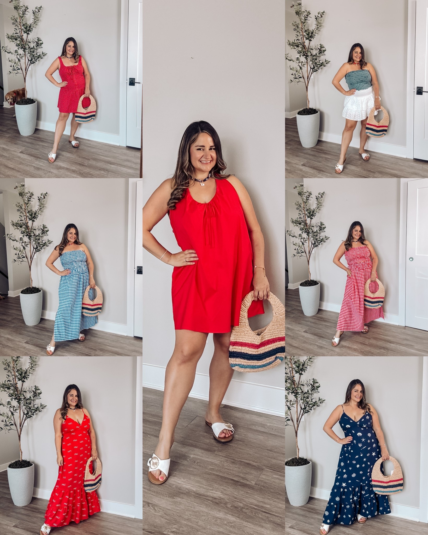 Festive summer styles! Wearing a size large in everything!

Fourth of July outfit, red dress, blue dress, concert outfit, maxi dress, two piece set, maxi skirt, tube top, skort, white skirt, gingham dress, gingham outfit, summer styles, target style, swim coverup 

#LTKSummerEdit #LTKMidsize #LTKPetite