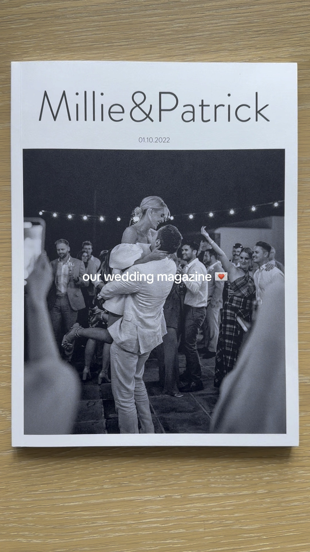 Obsessed with our wedding magazine from Milk Books 🖤
They have a handcrafted  box to keep it safe - the best keepsake ever

Milk hooks, wedding gift ideas, sentimental gifts, wedding album 

#LTKeurope #LTKwedding #LTKGiftGuide