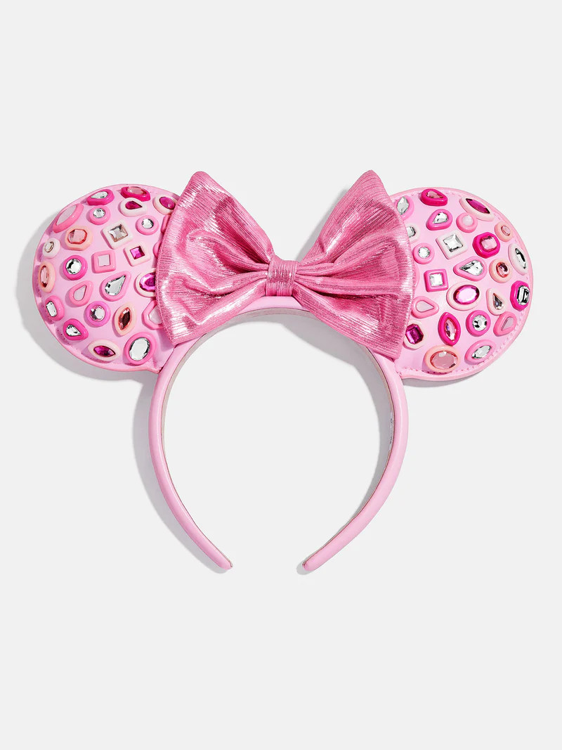 Disney Minnie Mouse Hot Pink Crystal Ears Headband - Minnie Mouse Hot Pink Crystal Ears | BaubleBar