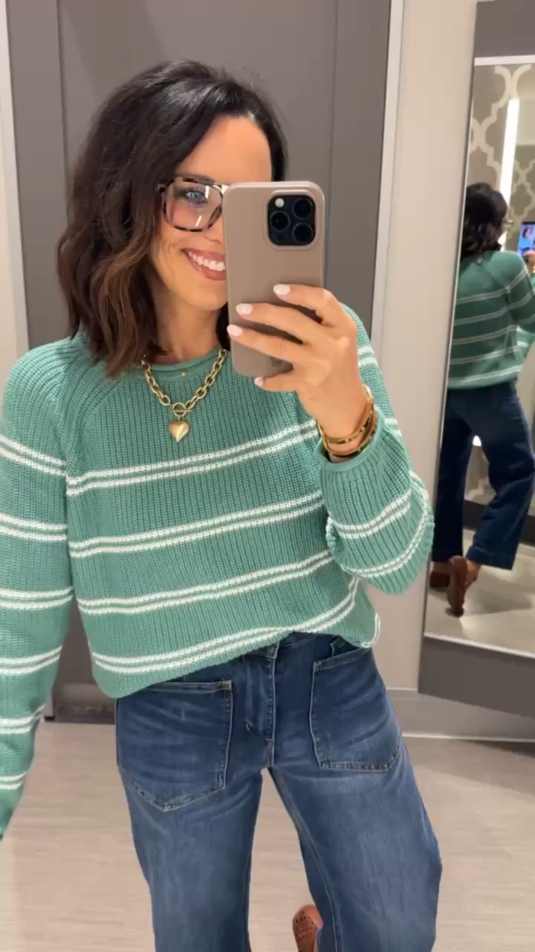 Y'all look at this outfit from @Target A perfect elevated basic for chic casual daily wear. These pants are so comfortable perfect for long work days. Loving this green sweater for the colder days! 

Mom style casual outfits target must haves brown flats women's blouses affordable target fits teacher mom approved women's fashion Vintage Pickin 

#LTKmomlife #LTKootd #LTKSeasonal