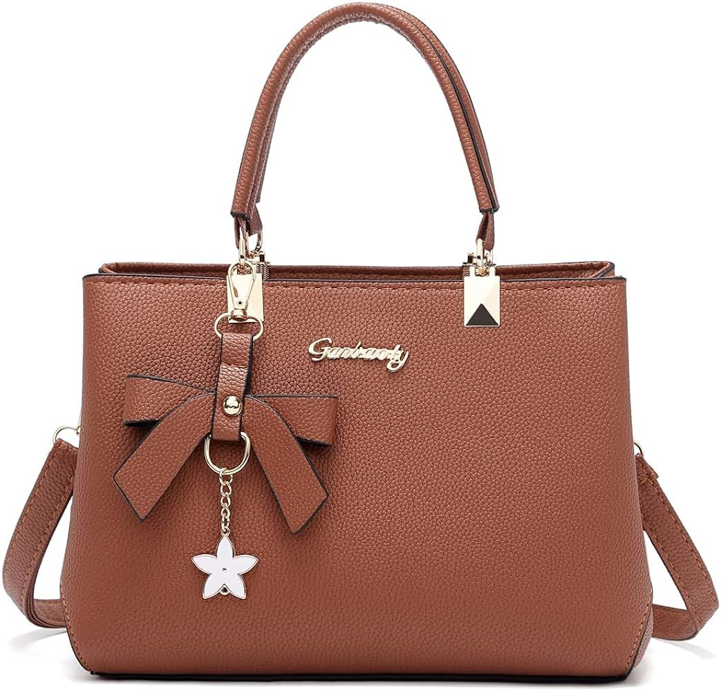 Dreubea Womens Handbag Tote Shoulder Purse Leather Crossbody Bag | Amazon (US)