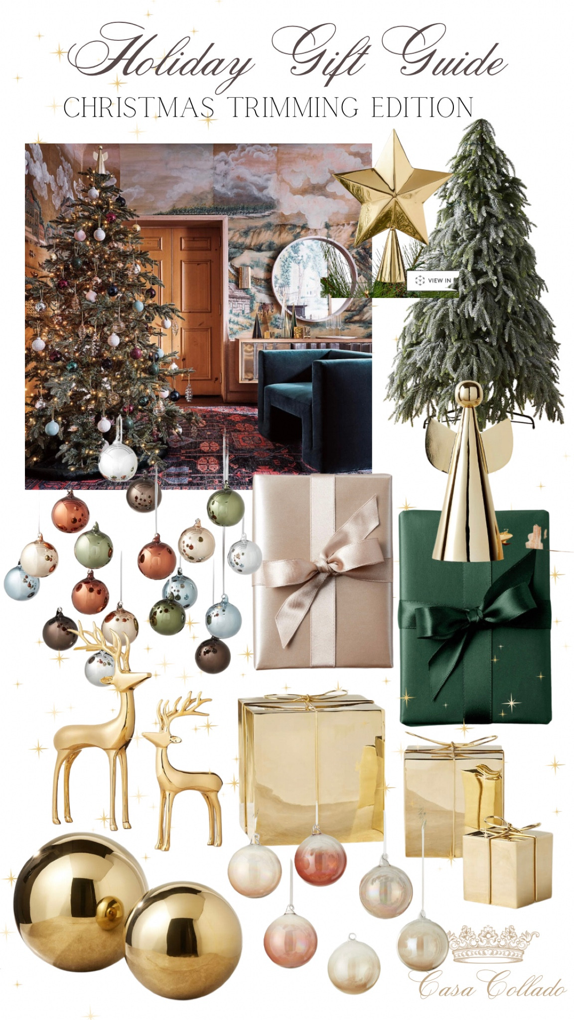 Christmas Trimming Edition 

#LTKSeasonal #LTKHoliday #LTKGiftGuide