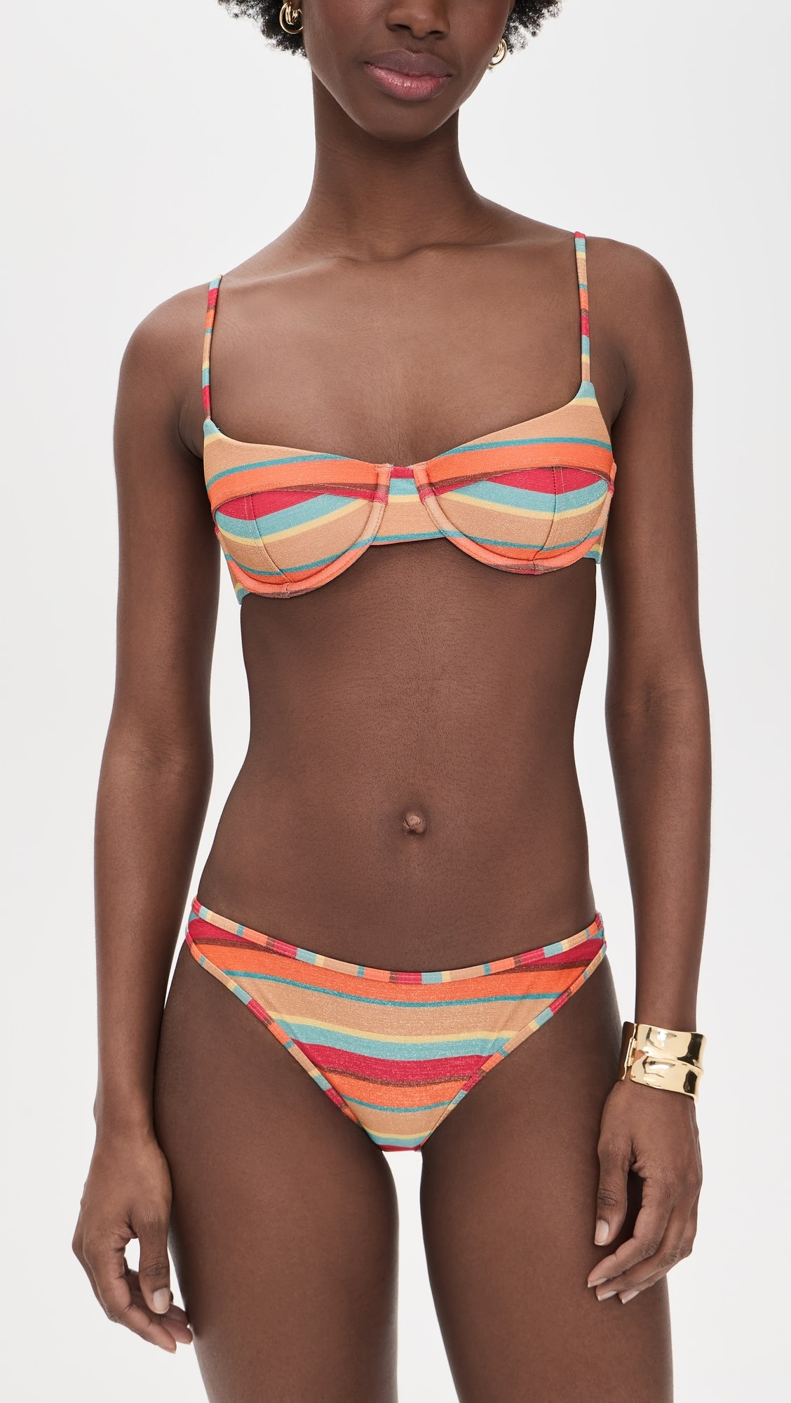 Striped Mona Bikini Top | Shopbop